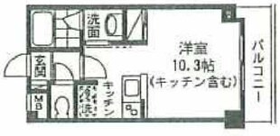 ラフィネ小竹向原の物件間取画像